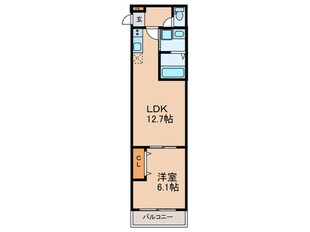 フジパレス旭城北の物件間取画像